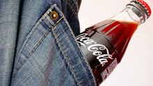 Бутылочка Coca-Cola