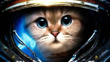 Кошка космонавт