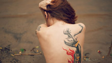 Татуировка на спине